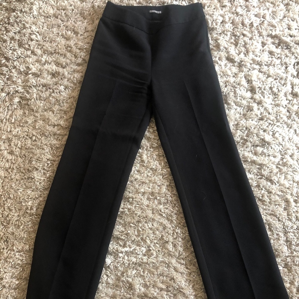 Black express dress pants